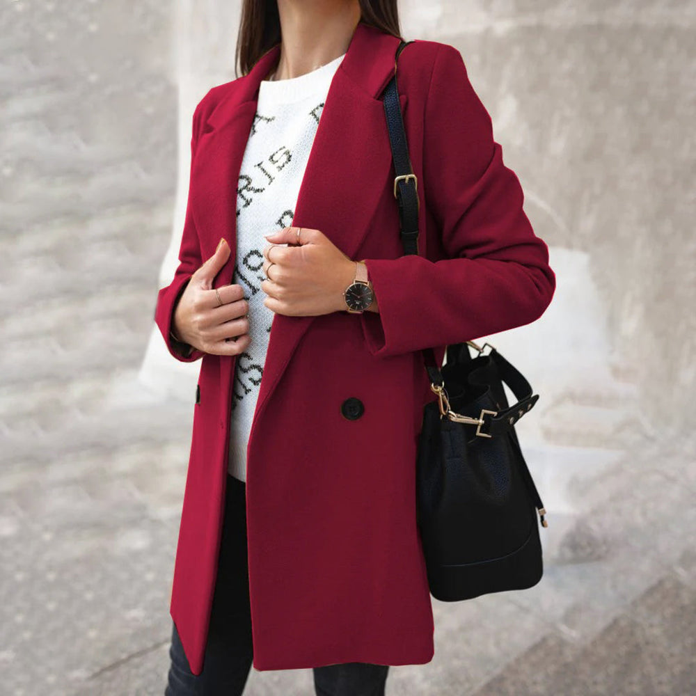 Soleil Women's Coat – Long Elegant & Comfortable Winter Coat with Chic Style