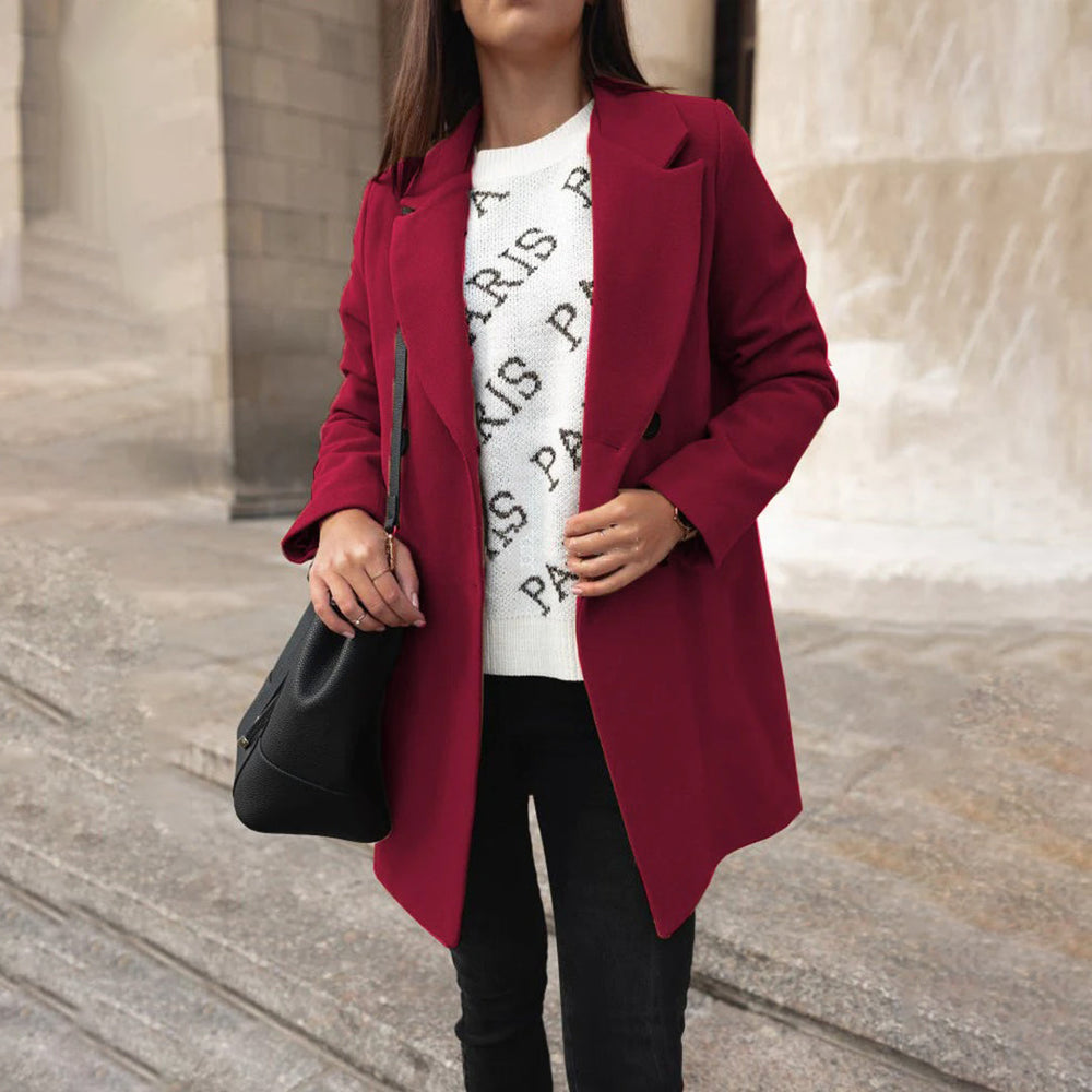 Soleil Women's Coat – Long Elegant & Comfortable Winter Coat with Chic Style