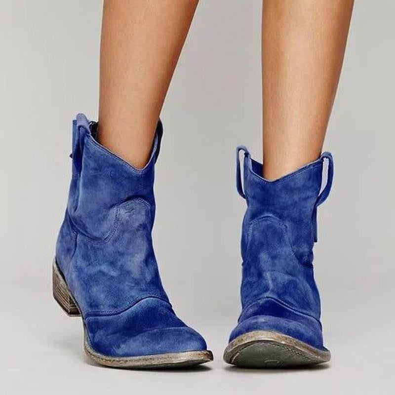Charlotte Women's Boots – Luxurious Suede Boots with Comfortable & Elegant Wedge Heel