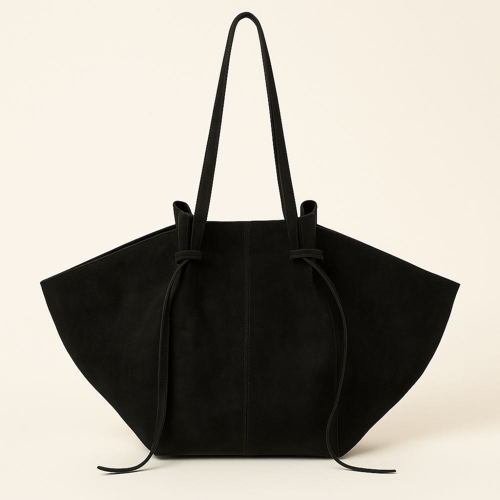 Lydia Sac Cabas Femme – Large Size in Soft Suede, Elegant & Bohemian Chic Style