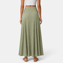 Women's Long Green Skirt