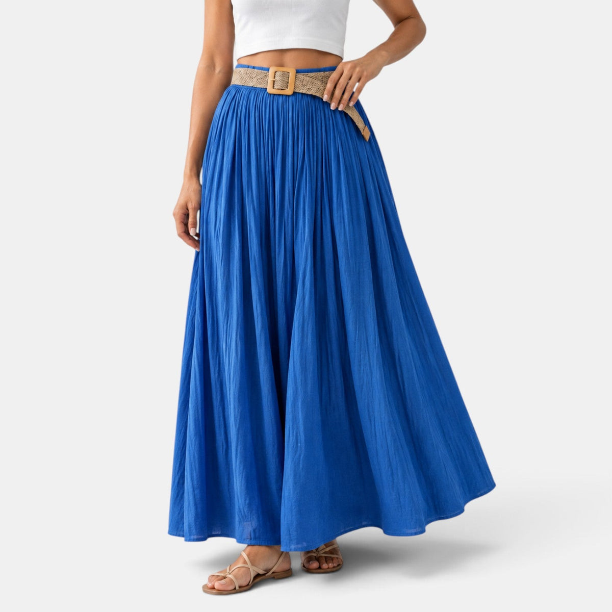 Women's Maxi Skirt Elastic Waist