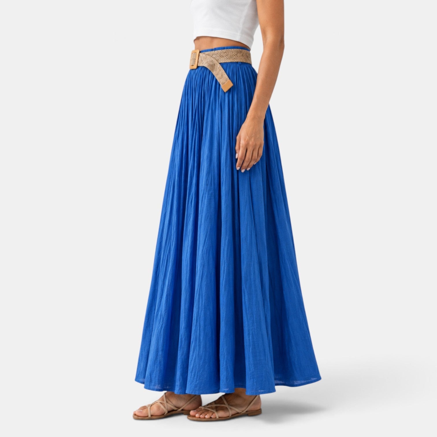 Women's Maxi Skirt Elastic Waist