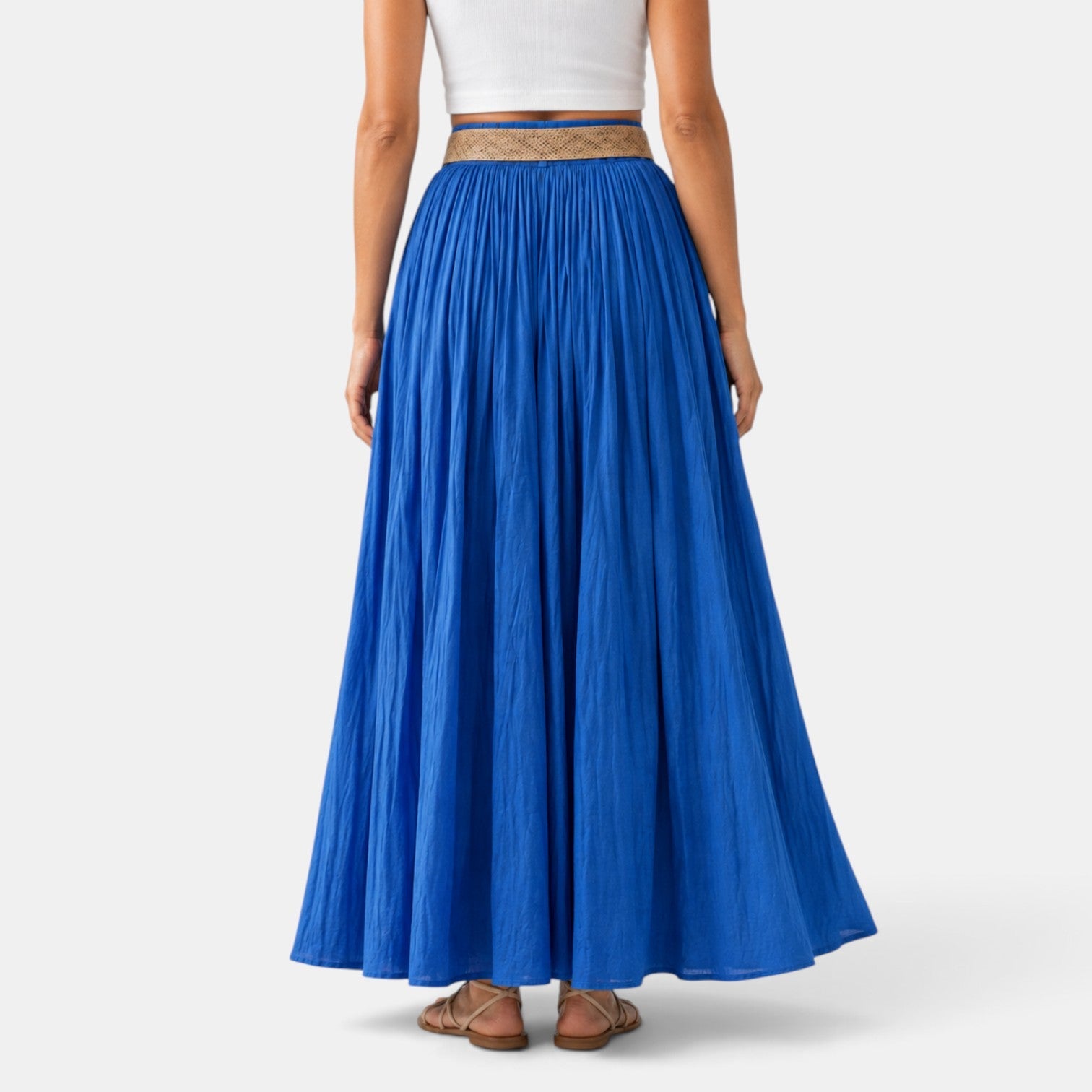 Women's Maxi Skirt Elastic Waist
