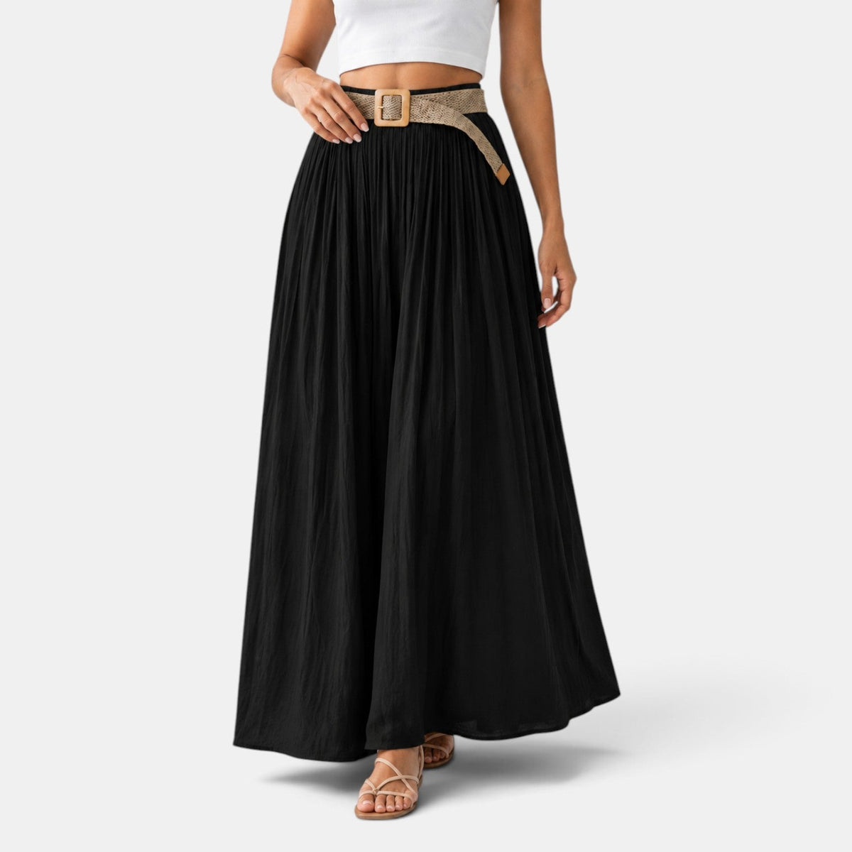 Women's Maxi Skirt Elastic Waist