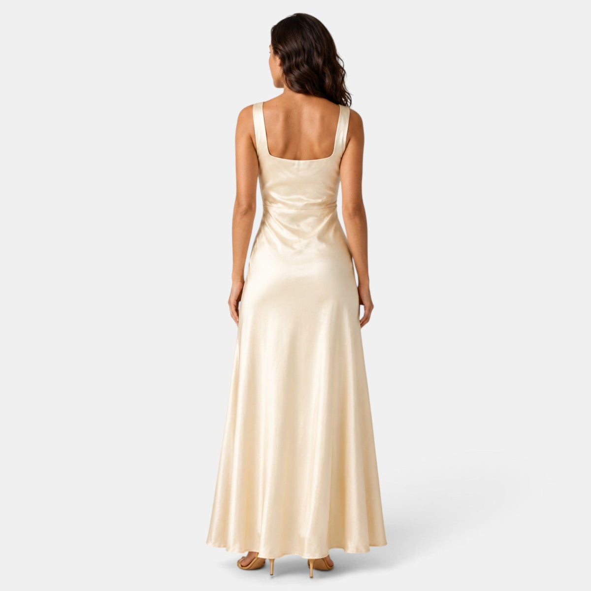 Yellow Long Wedding Guest Dress