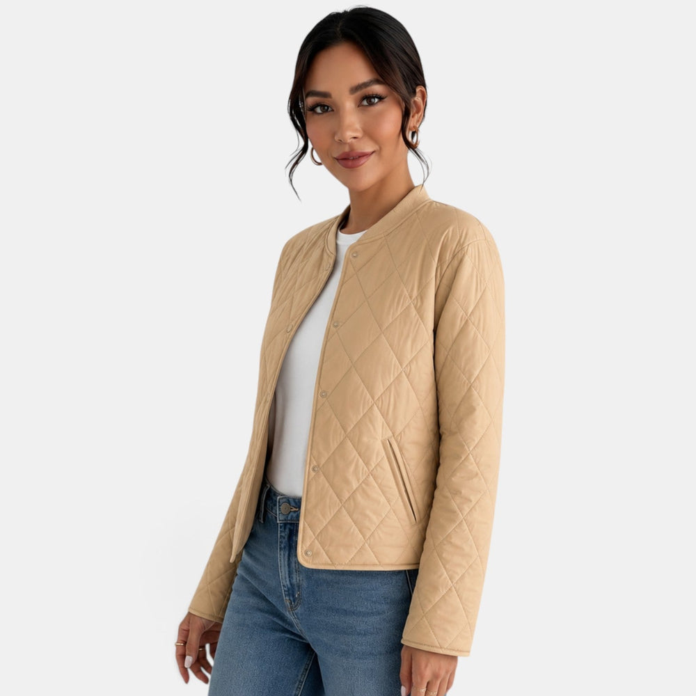 Elegant Women’s Cotton Autumn Jacket