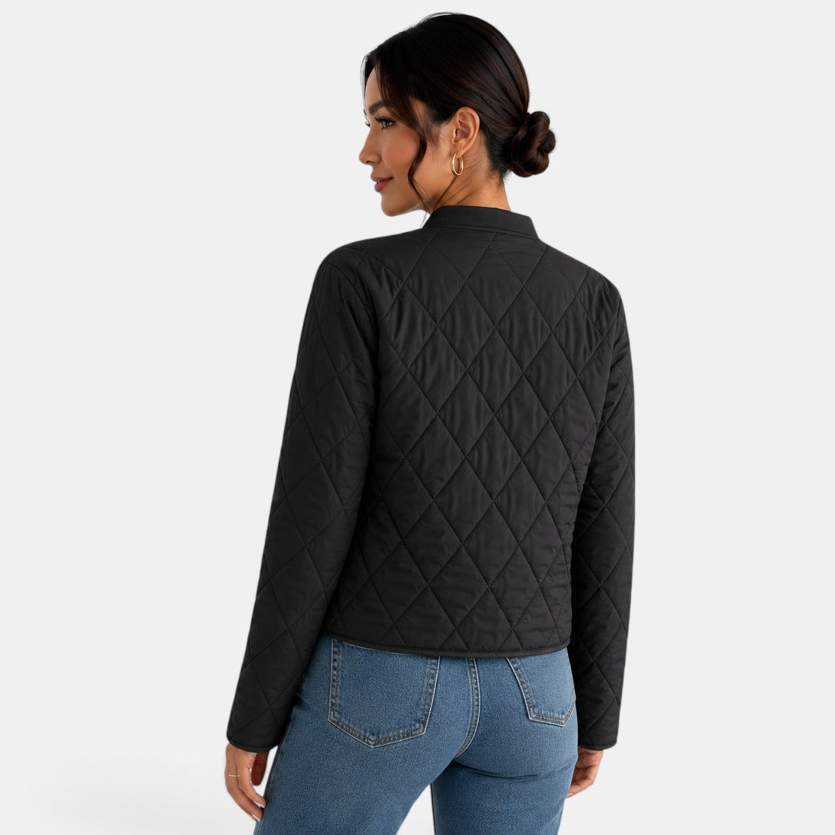 Elegant Women’s Cotton Autumn Jacket