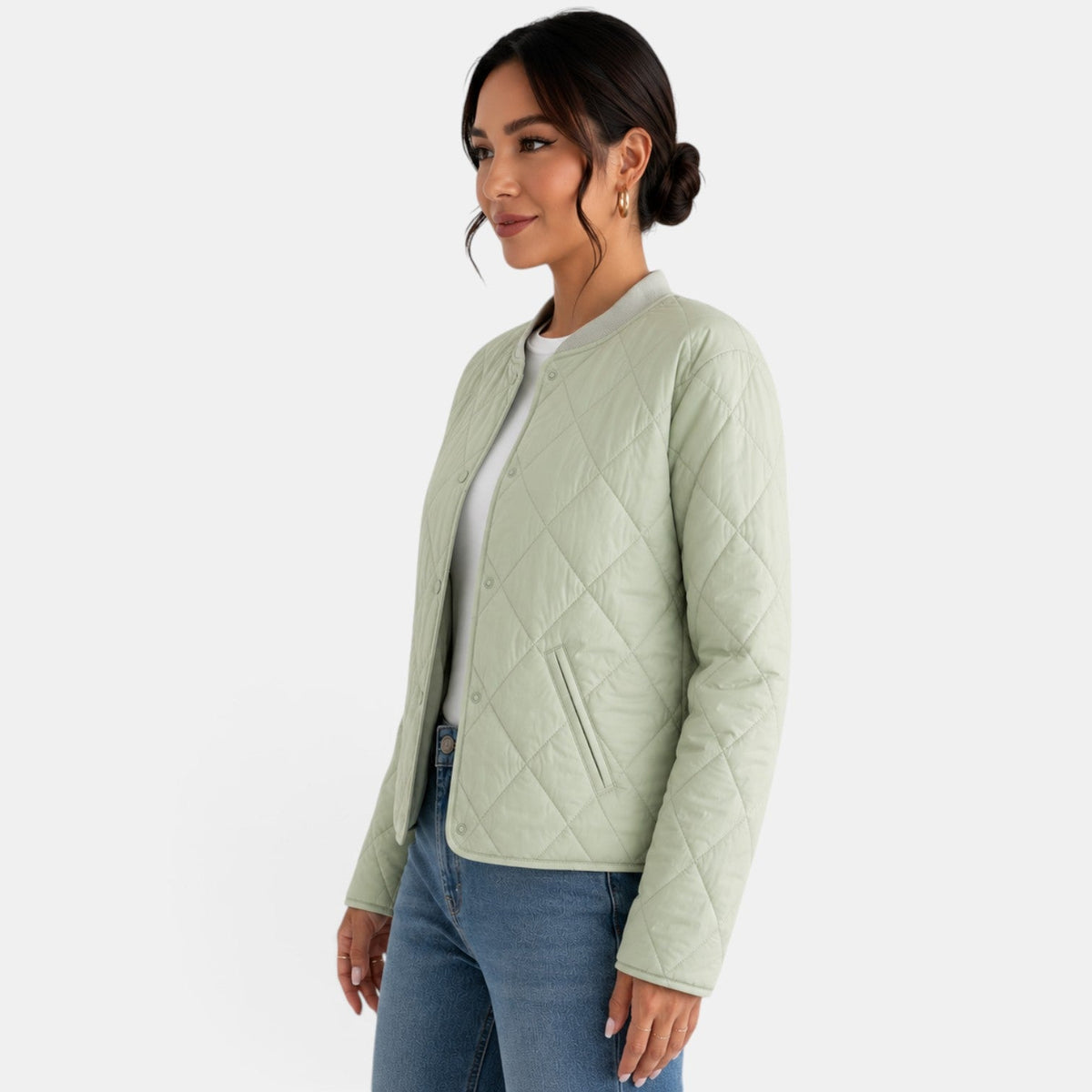 Elegant Women’s Cotton Autumn Jacket