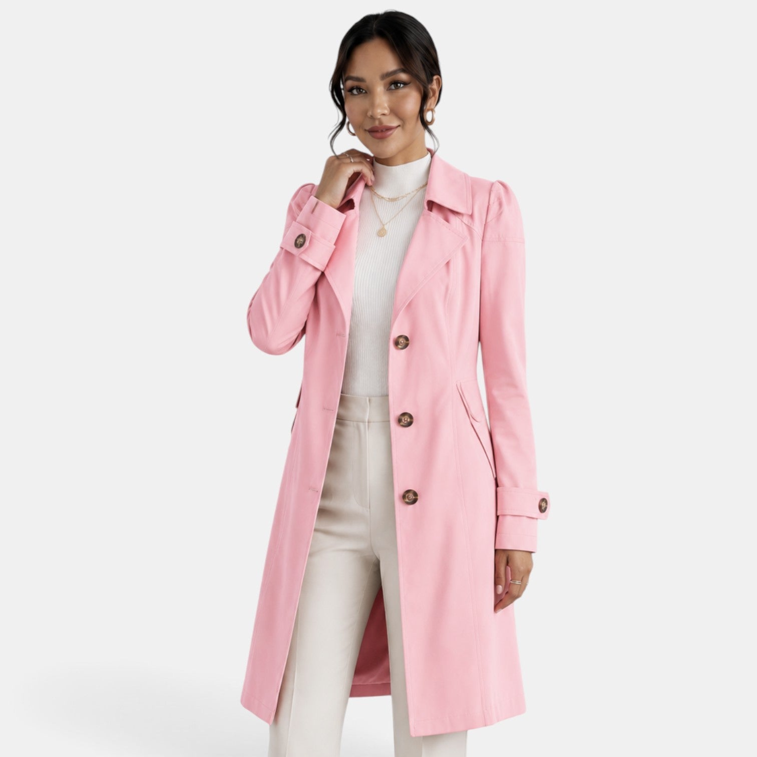 Women's Elegant Trench Coat