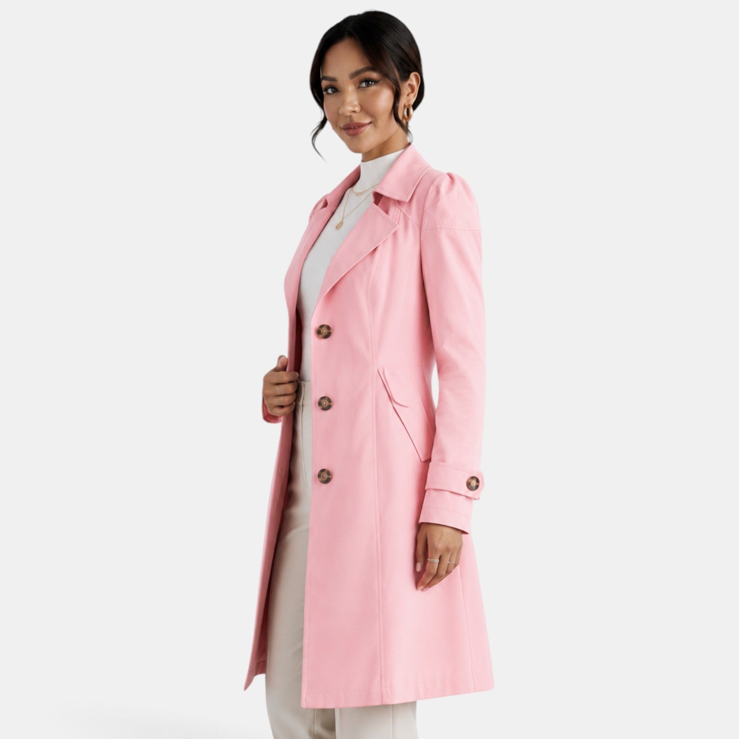 Women's Elegant Trench Coat