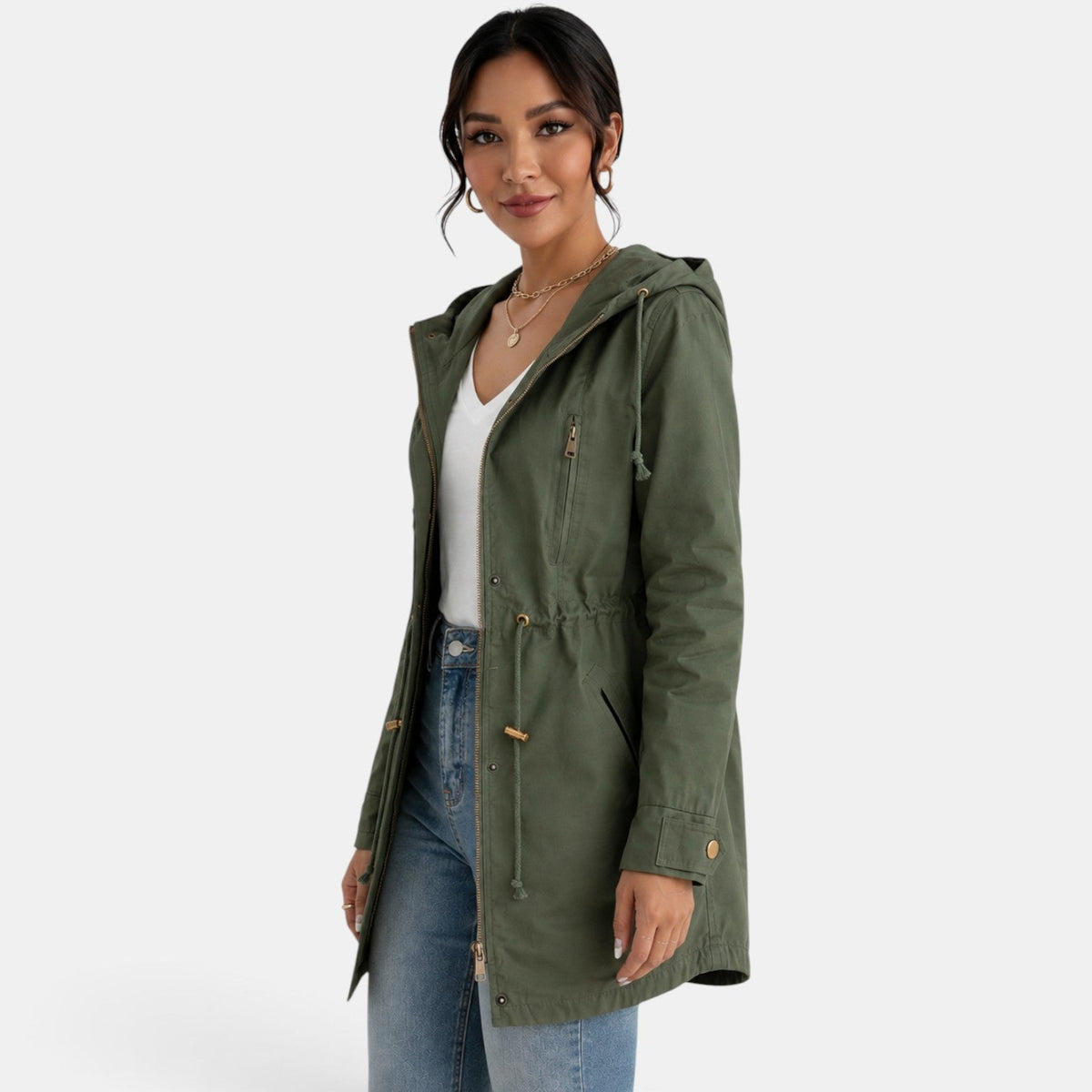 Women’s Cotton Hooded Jacket