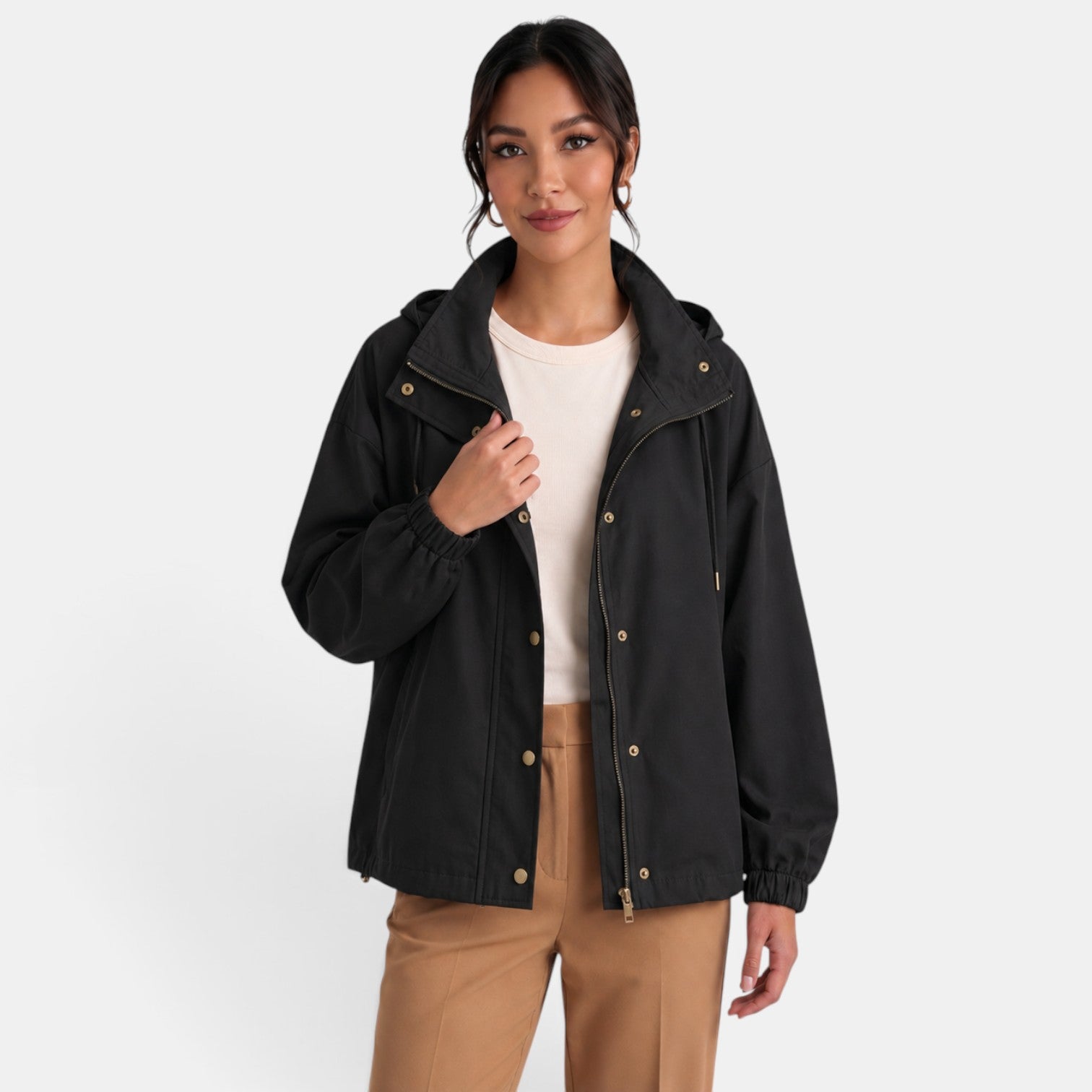 Women's Oversized Hooded Jacket