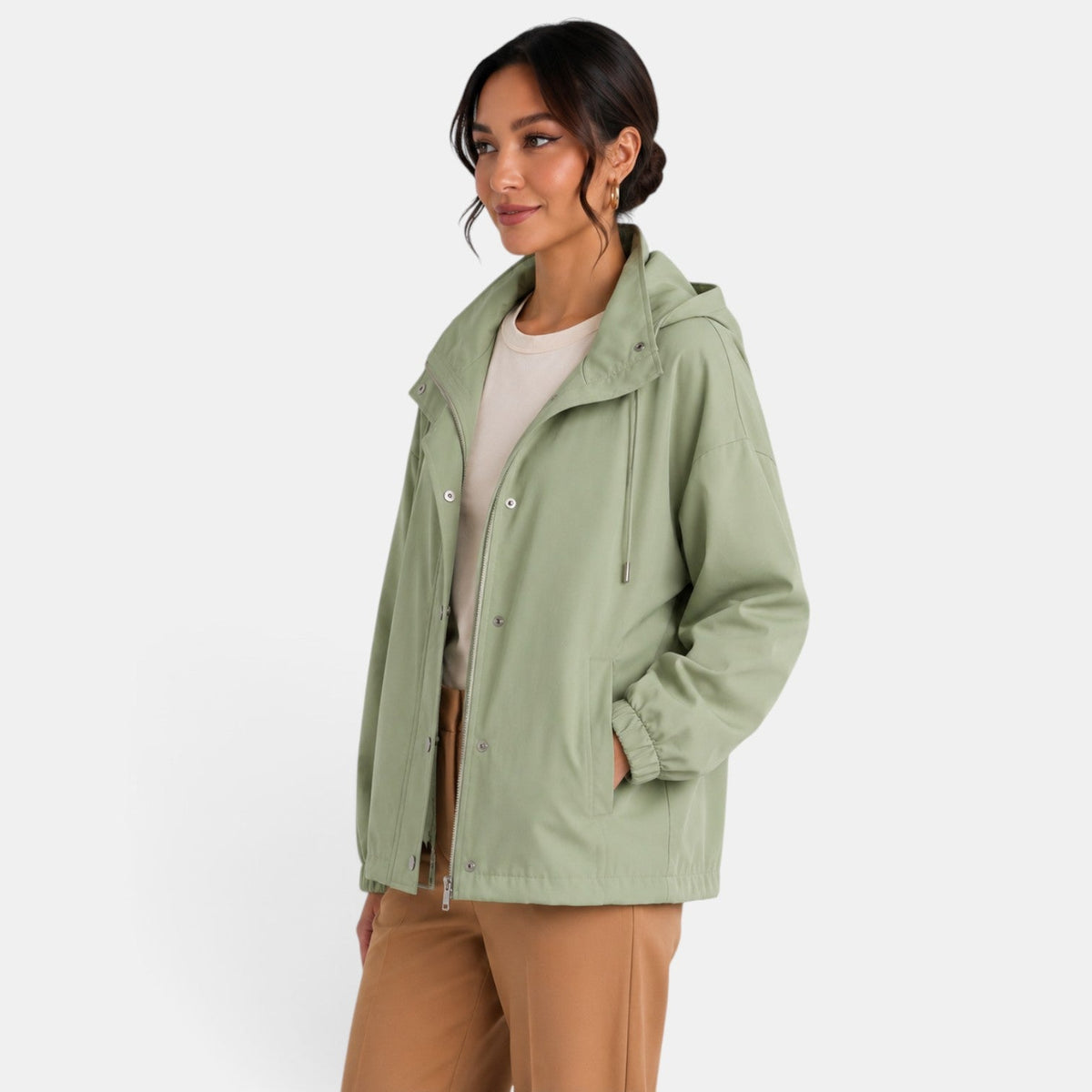 Women's Oversized Hooded Jacket