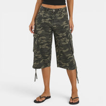 Women's Camouflage Cargo Shorts