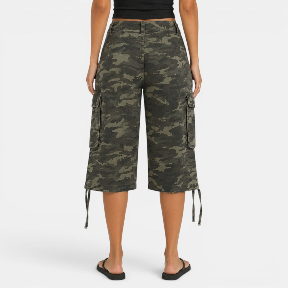 Women's Camouflage Cargo Shorts