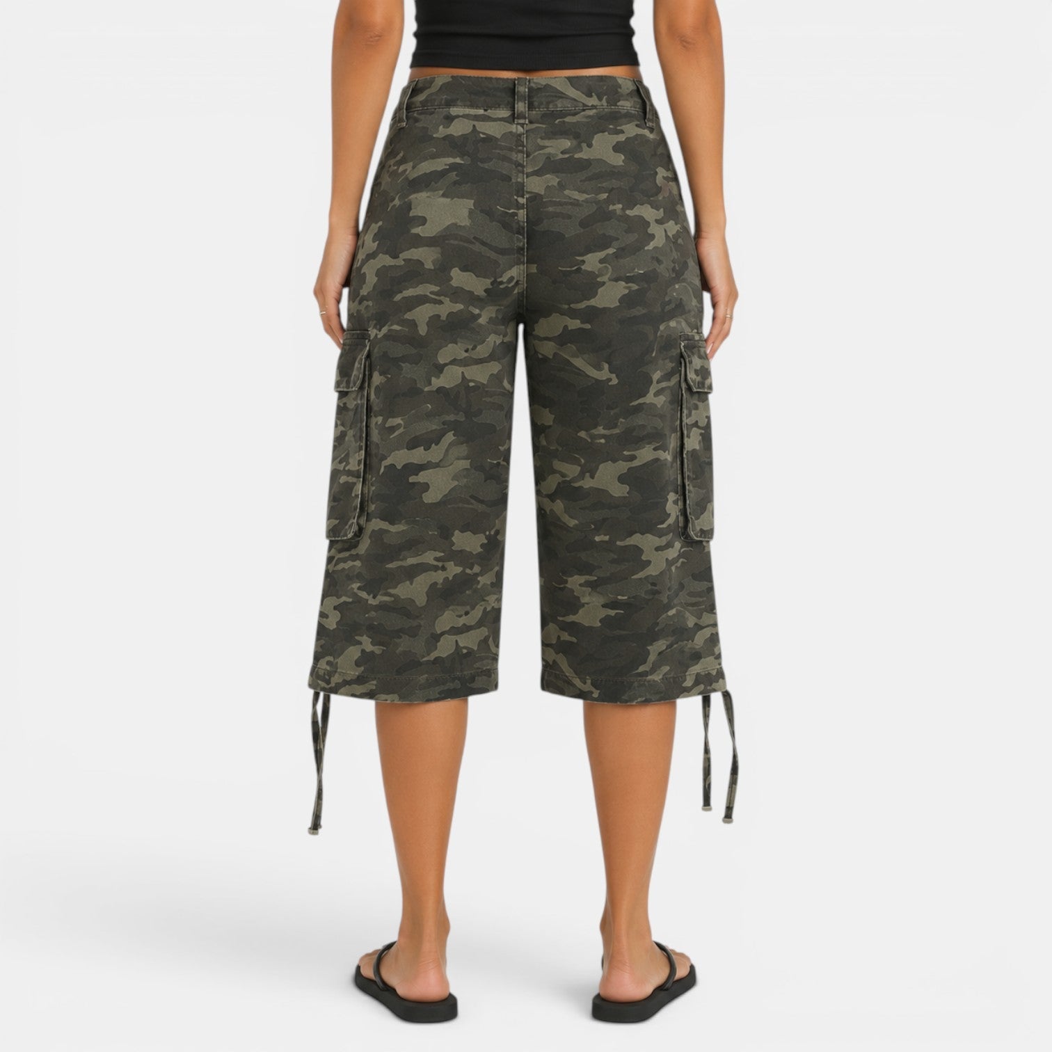 Women's Camouflage Cargo Shorts