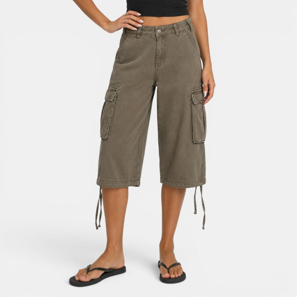 Women's Camouflage Cargo Shorts
