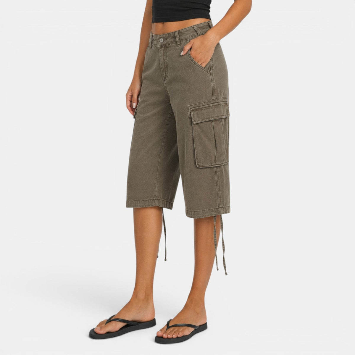 Women's Camouflage Cargo Shorts