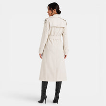 Women's Elegant Belted Trench Coat