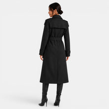 Women's Elegant Belted Trench Coat
