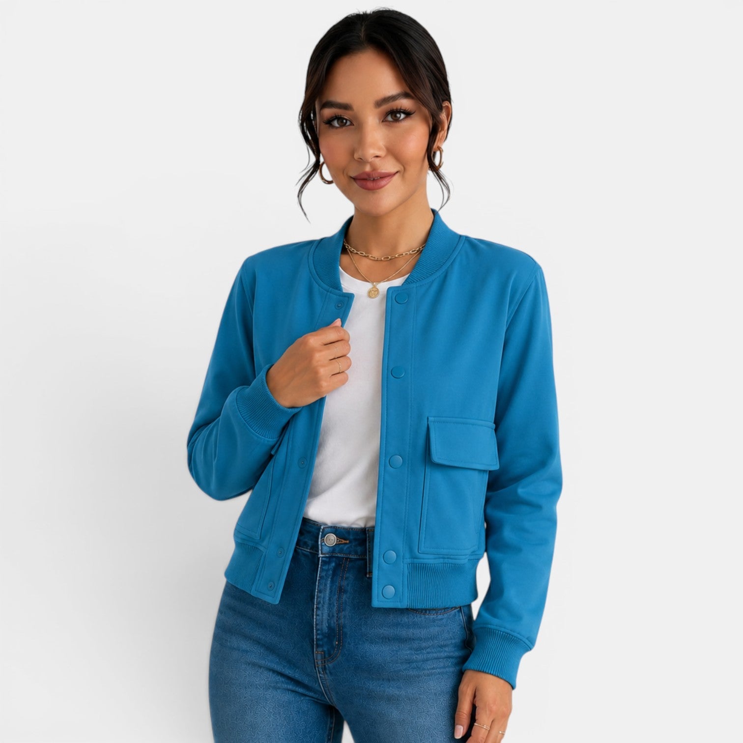 Lightweight Women's Bomber Jacket