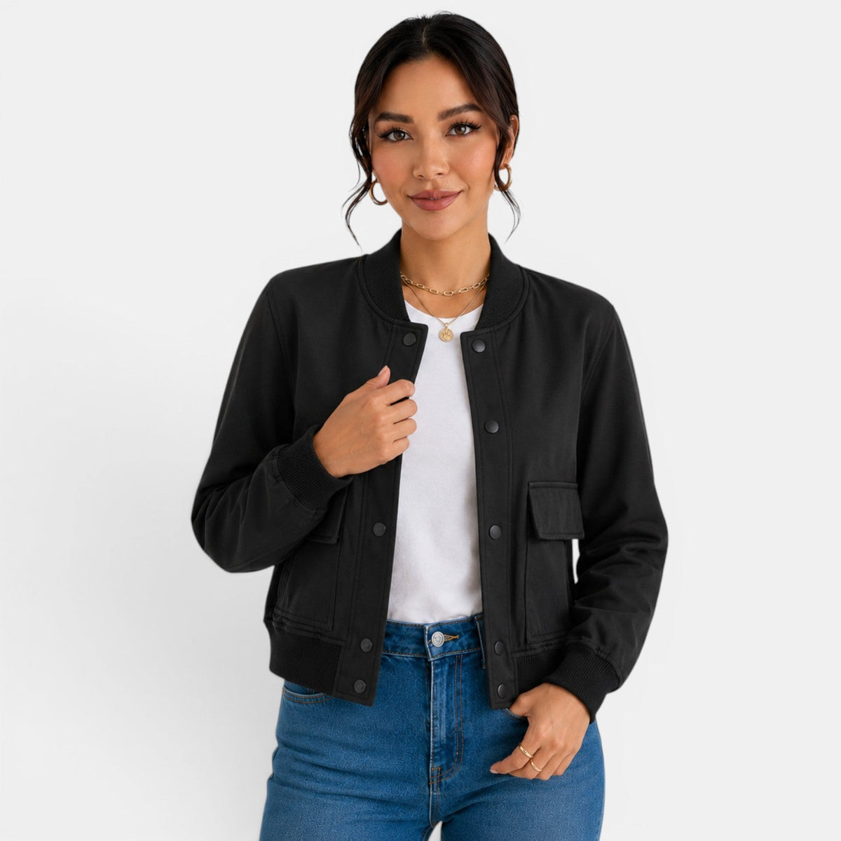 Lightweight Women's Bomber Jacket