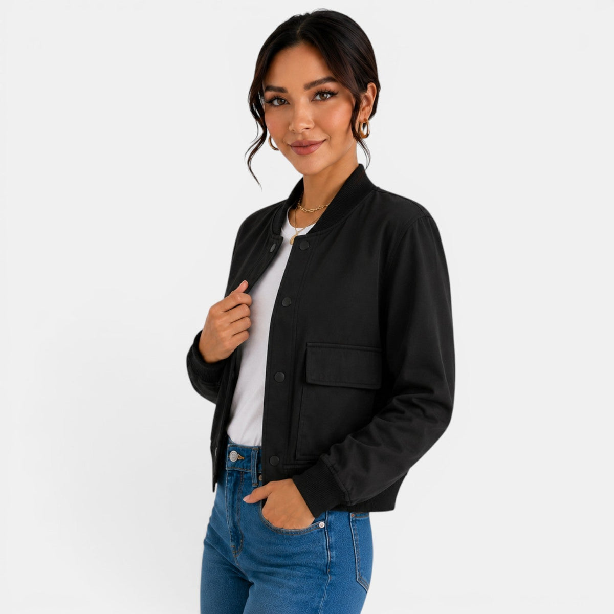 Lightweight Women's Bomber Jacket