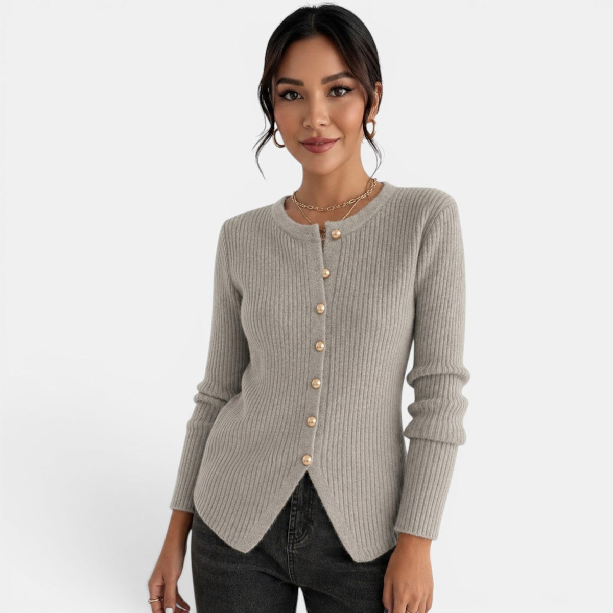 Women's Elegant Knitted Cardigan