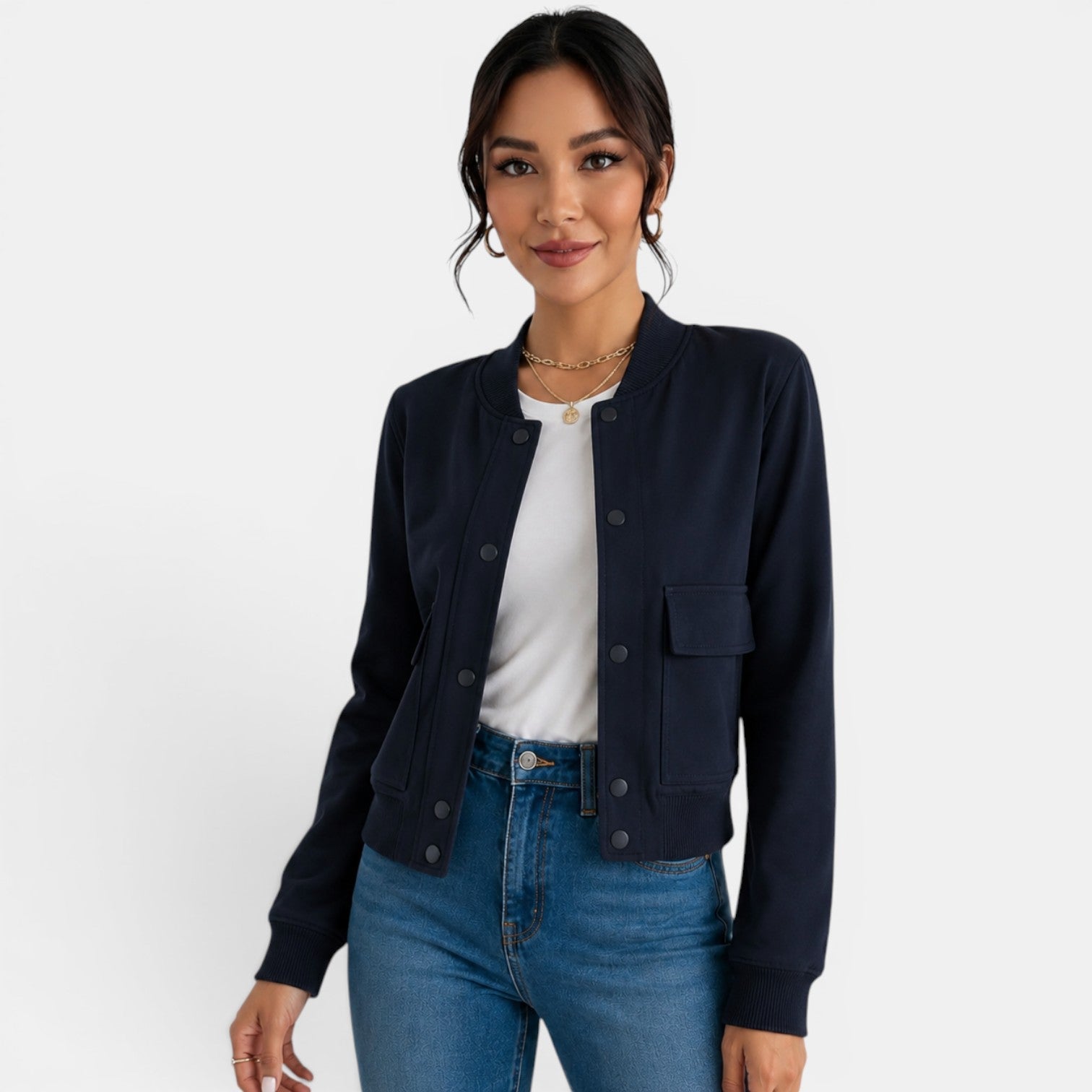 Lightweight Women's Bomber Jacket