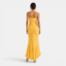 Women's Elegant Ruffle Maxi Dress