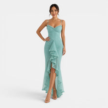 Women's Elegant Ruffle Maxi Dress
