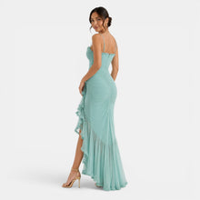 Women's Elegant Ruffle Maxi Dress