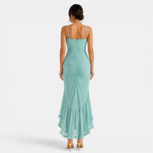 Women's Elegant Ruffle Maxi Dress