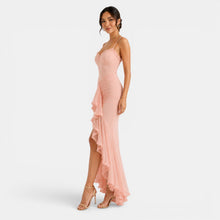 Women's Elegant Ruffle Maxi Dress
