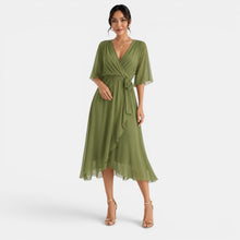 Women's Elegant Midi Dress