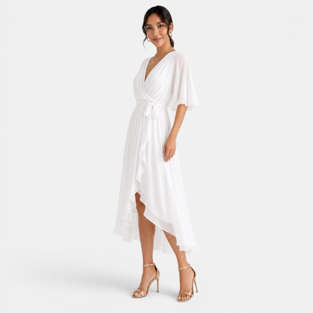 Women's Elegant Midi Dress