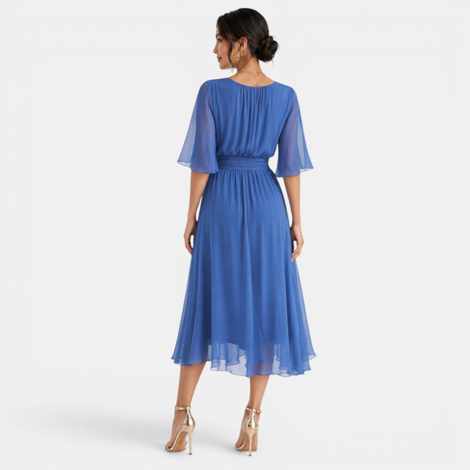 Women's Elegant Midi Dress