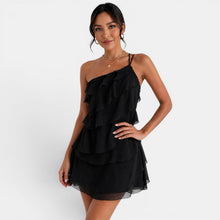 Women's Asymmetrical Summer Mini Dress