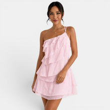 Women's Asymmetrical Summer Mini Dress