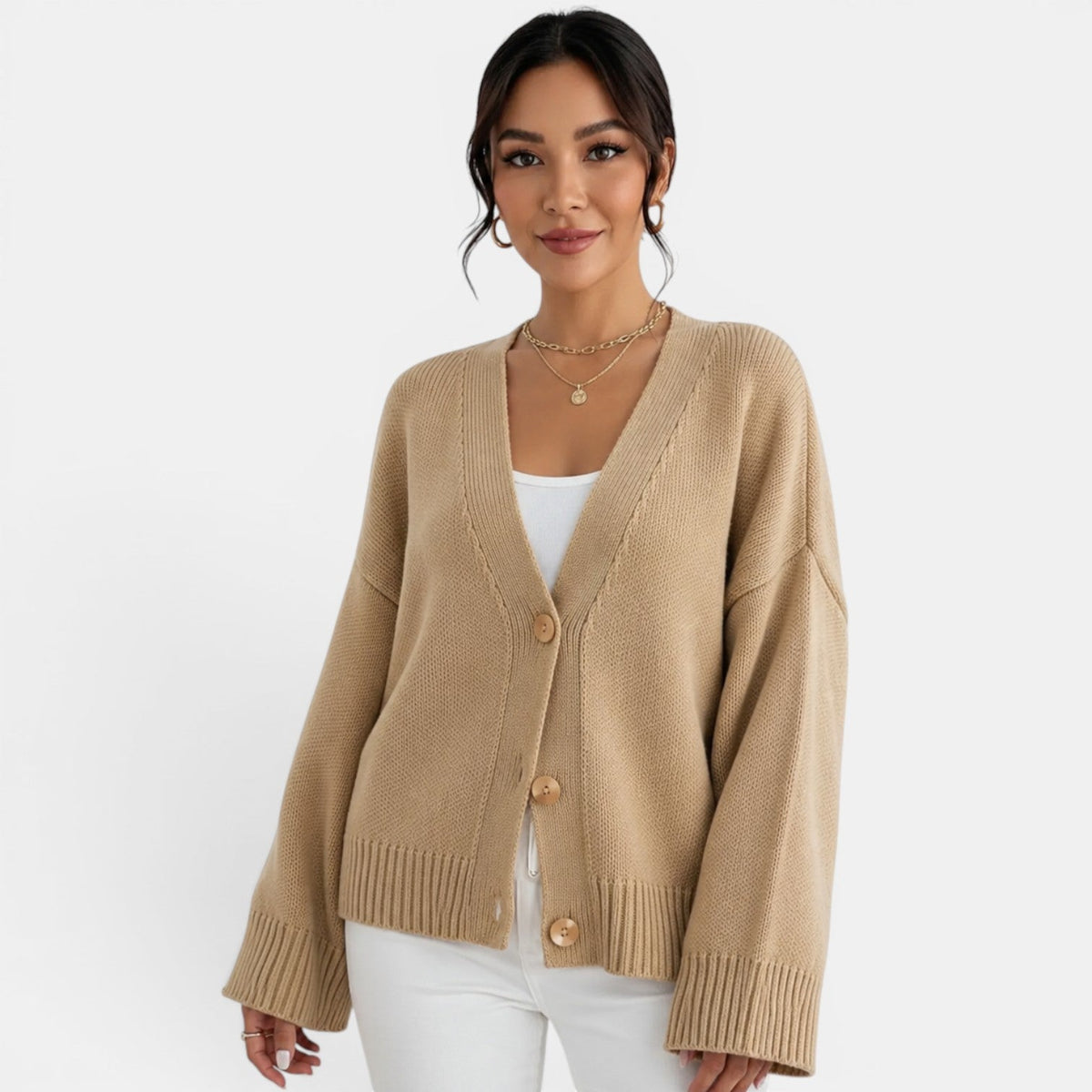 Women's Oversized Knit Cardigan