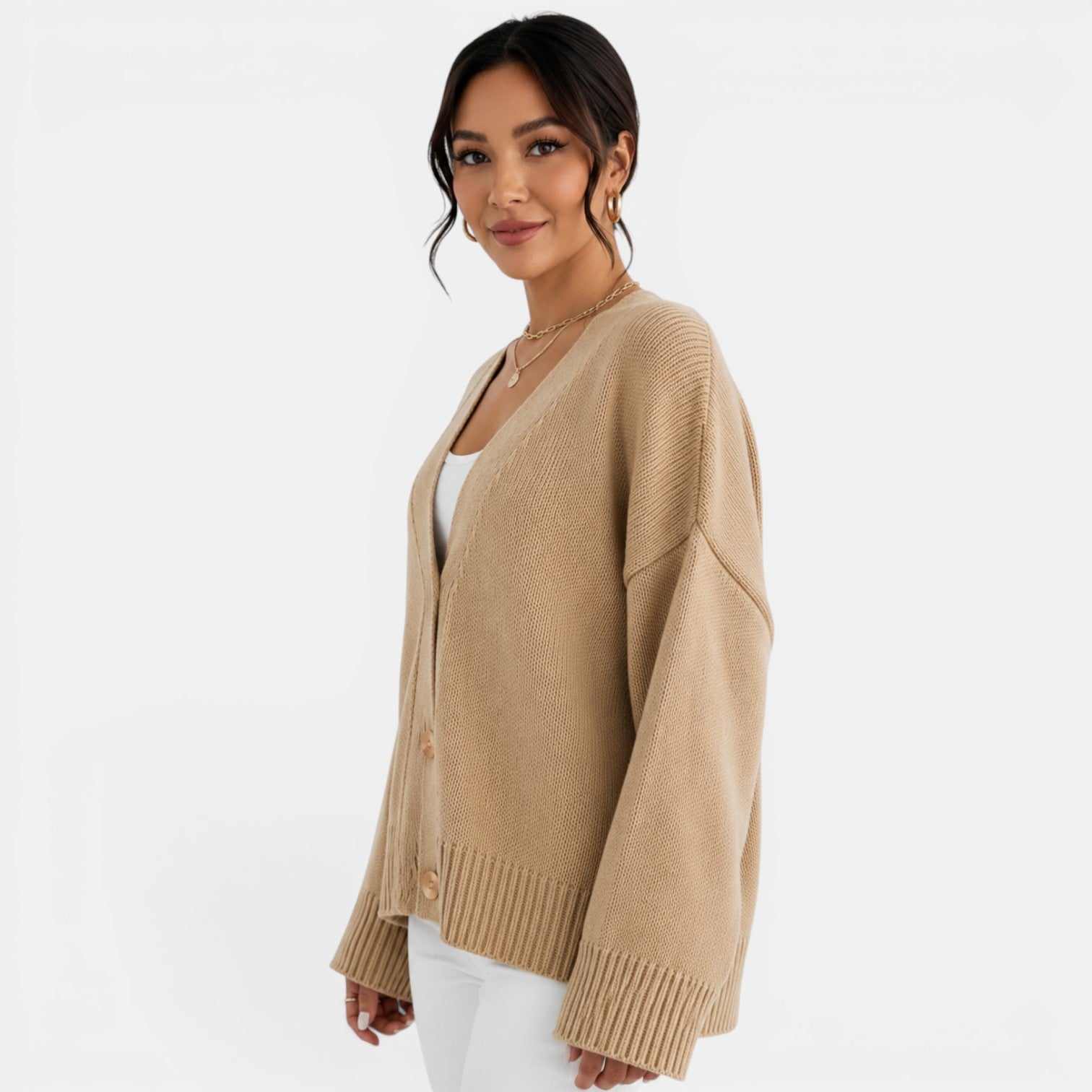 Women's Oversized Knit Cardigan