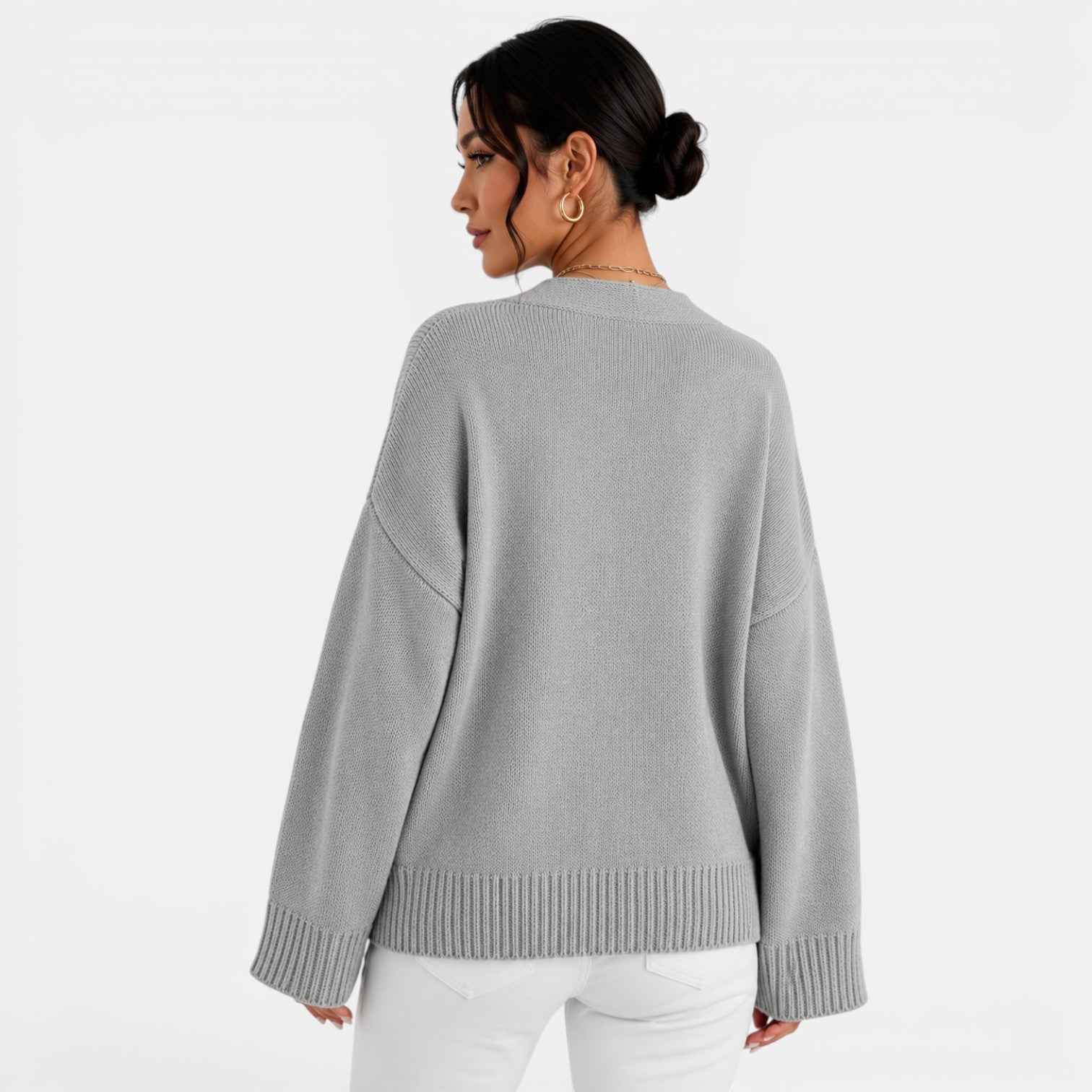 Women's Oversized Knit Cardigan