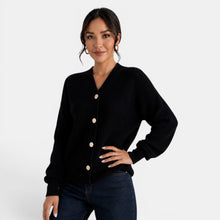 Women's V-Neck Knit Cardigan