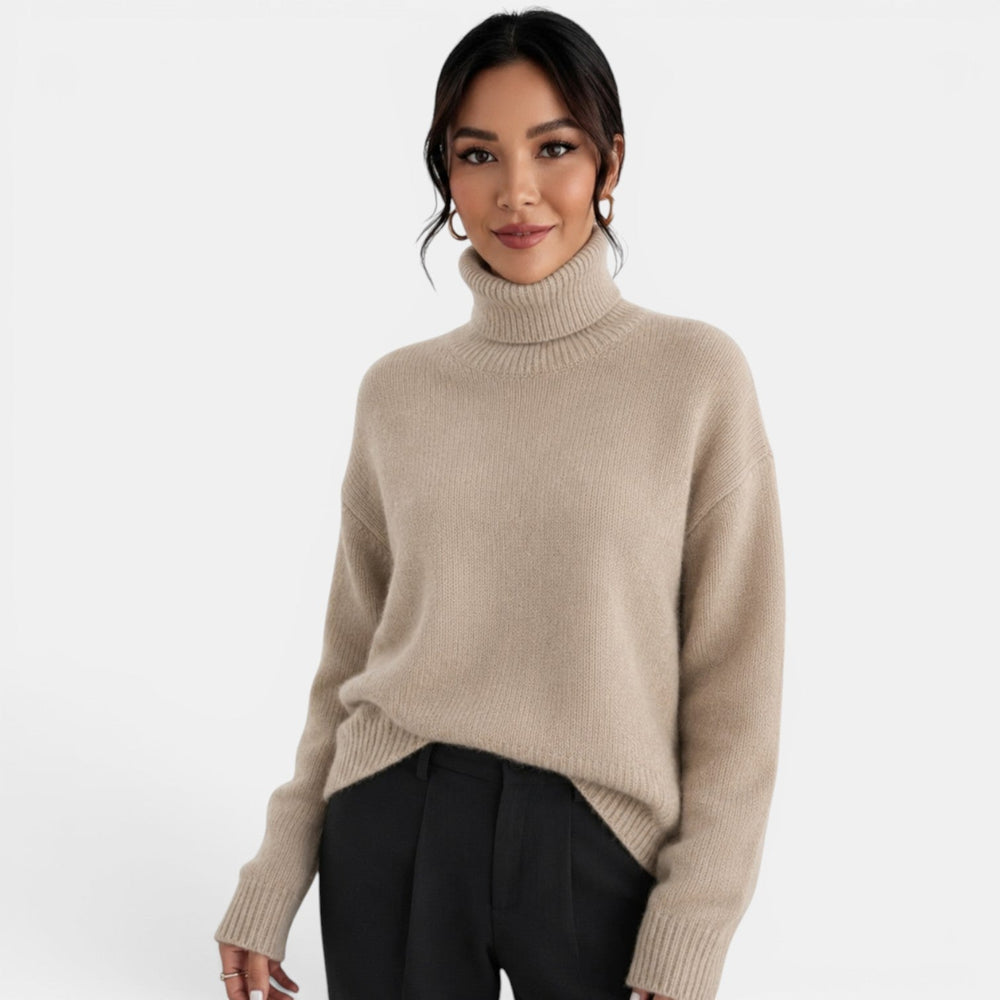 Women's Turtleneck Cashmere Sweater