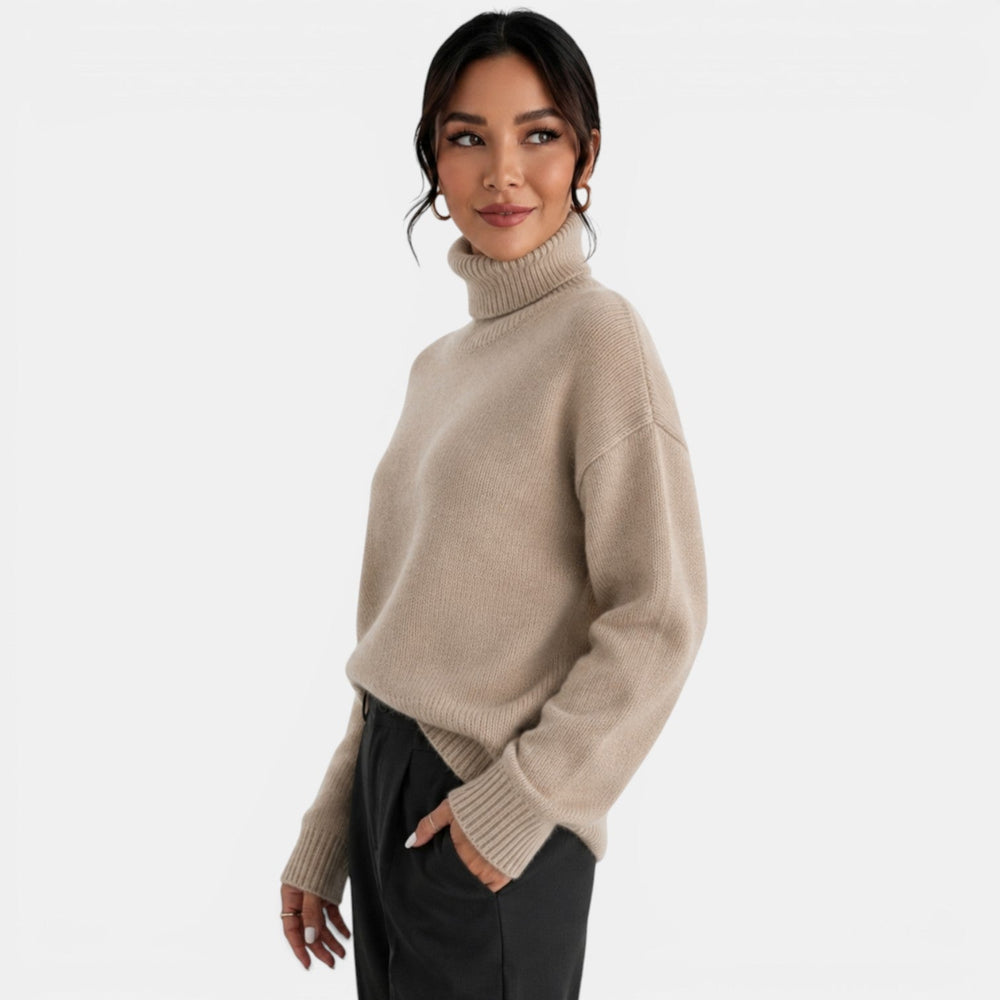 Women's Turtleneck Cashmere Sweater