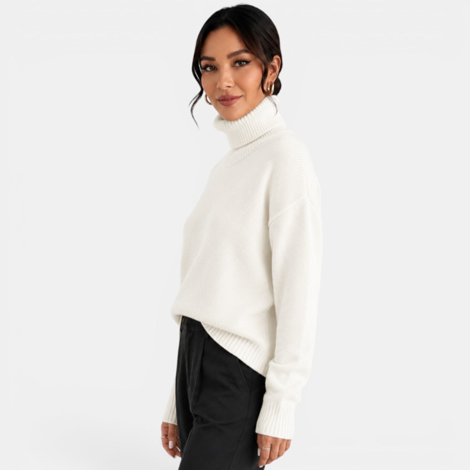 Women's Turtleneck Cashmere Sweater