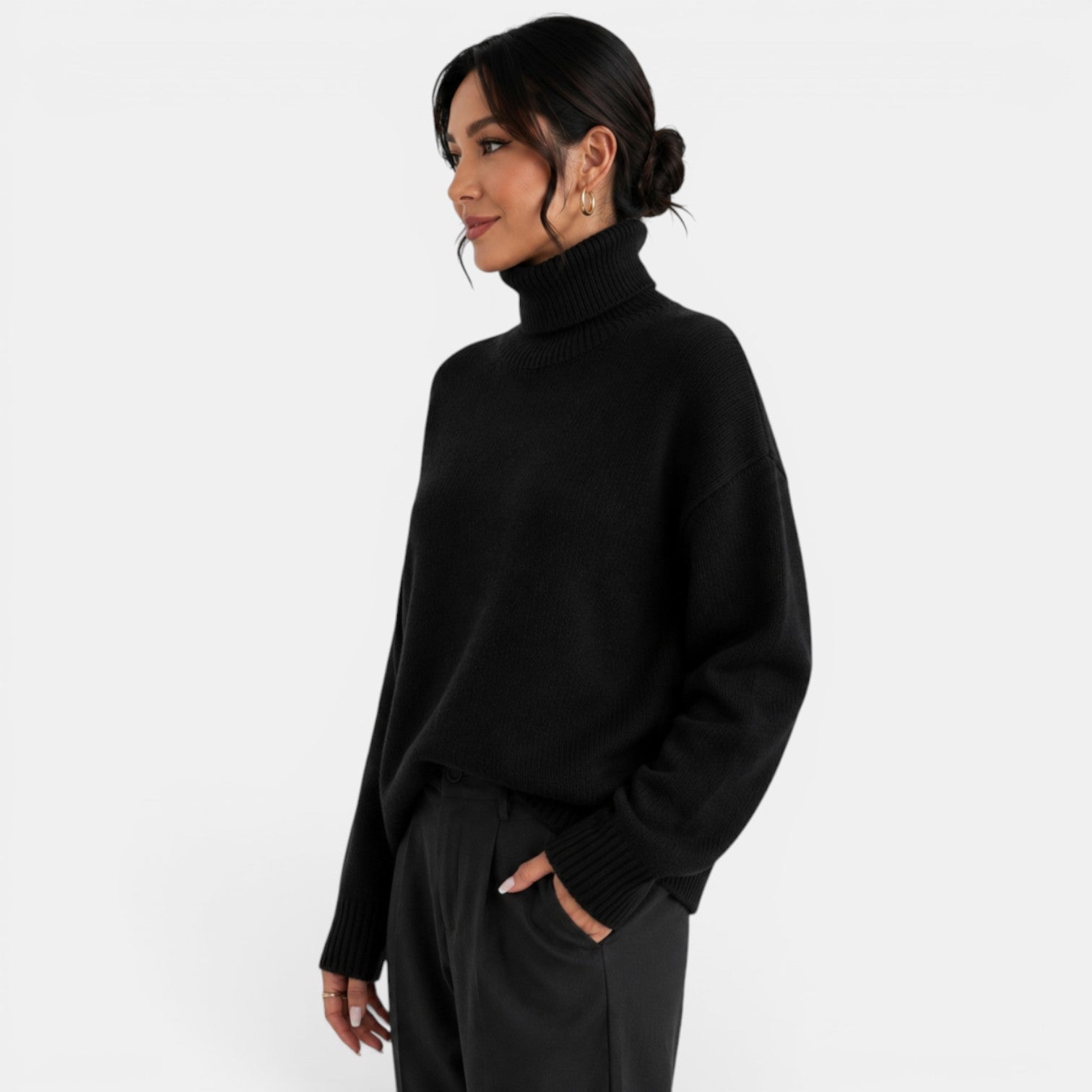 Women's Turtleneck Cashmere Sweater