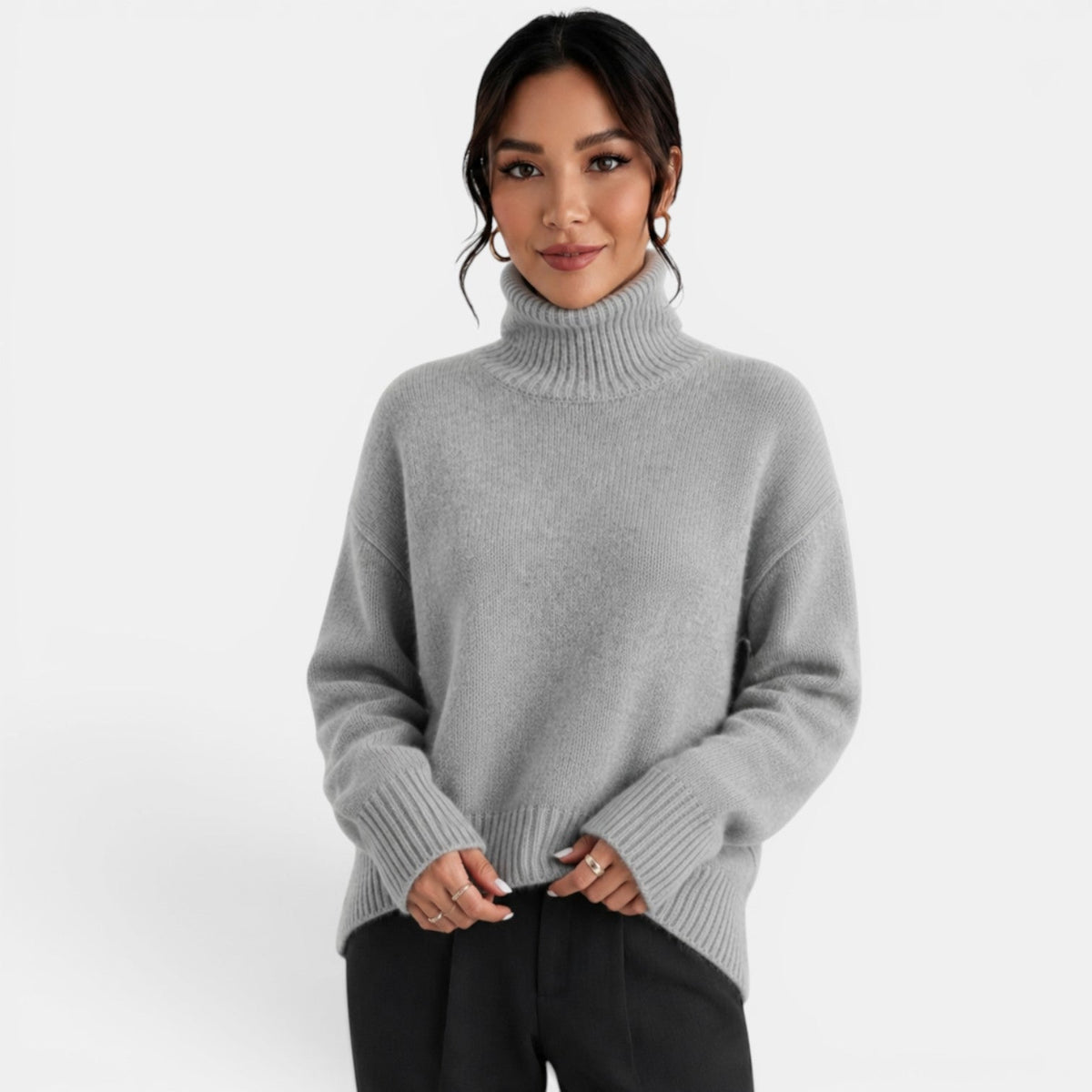 Women's Turtleneck Cashmere Sweater