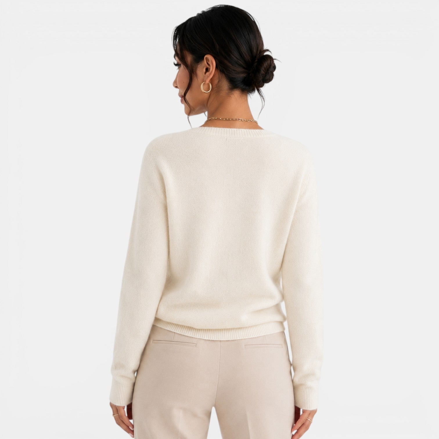 Women's Elegant Cashmere Cardigan